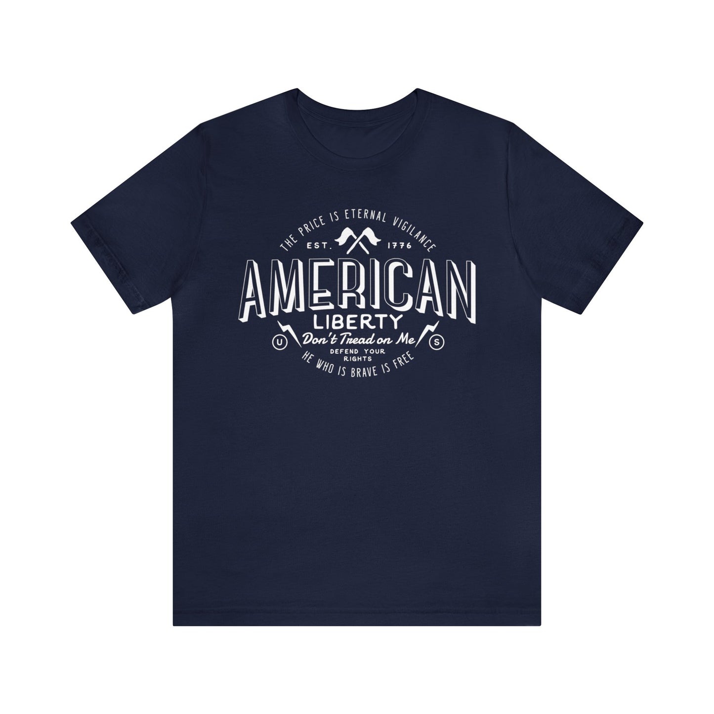 American Liberty Unisex Jersey Short Sleeve Tee