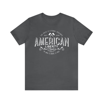 American Liberty Unisex Jersey Short Sleeve Tee