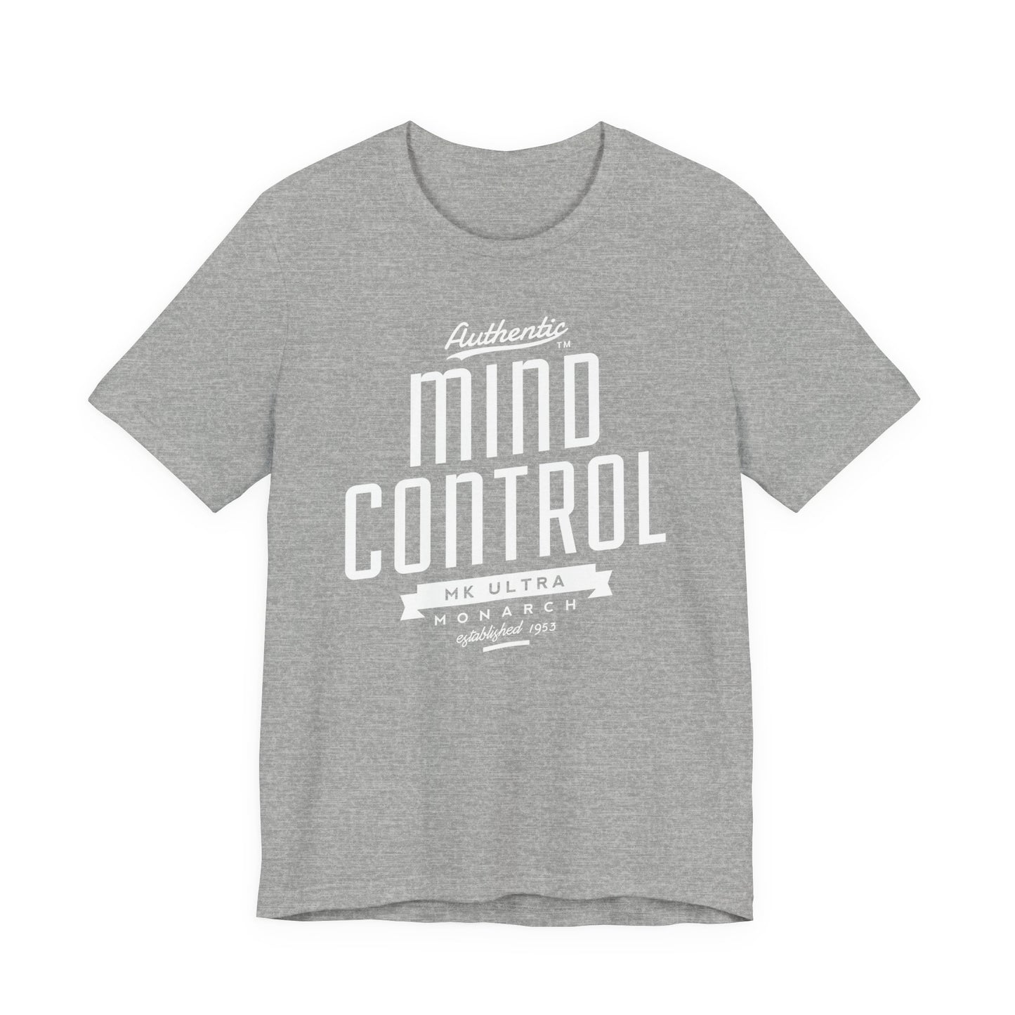 MK Ultra Mind Control Unisex Jersey Short Sleeve Tee