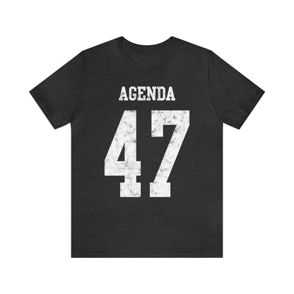Agenda 47 Two-Sided Jersey-Style Unisex Jersey Short Sleeve Tee