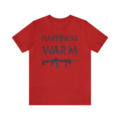 Happiness Is A Warm Gun Unisex Jersey Short Sleeve Tee