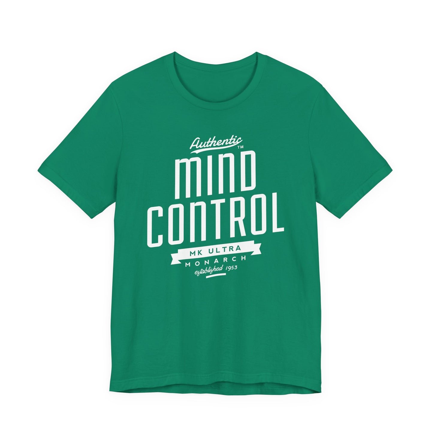 MK Ultra Mind Control Unisex Jersey Short Sleeve Tee