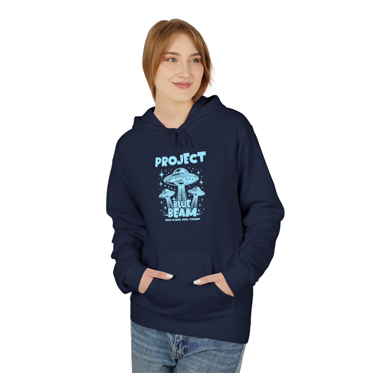 Project Blue Beam Softstyle Fleece Hoodie