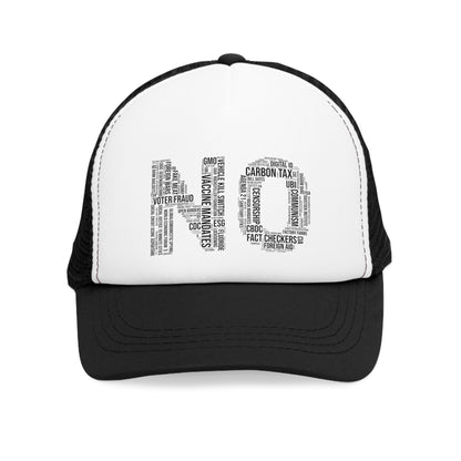 NO Word Cloud Trucker Hat