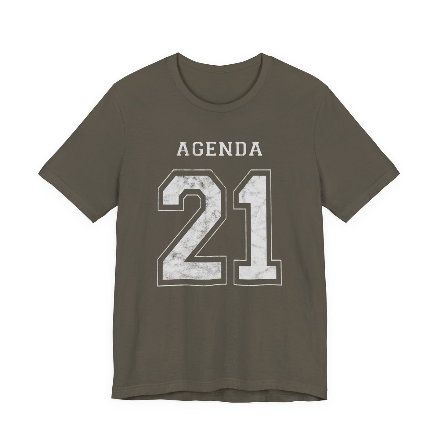 Agenda 21 Football Jersey Design Unisex Jersey Short Sleeve Tee