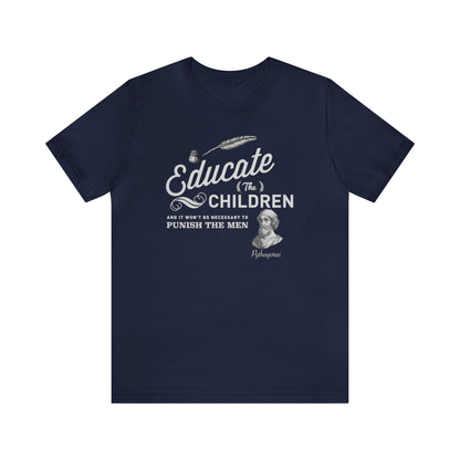 Educate The Children Unisex Jersey Short Sleeve Tee
