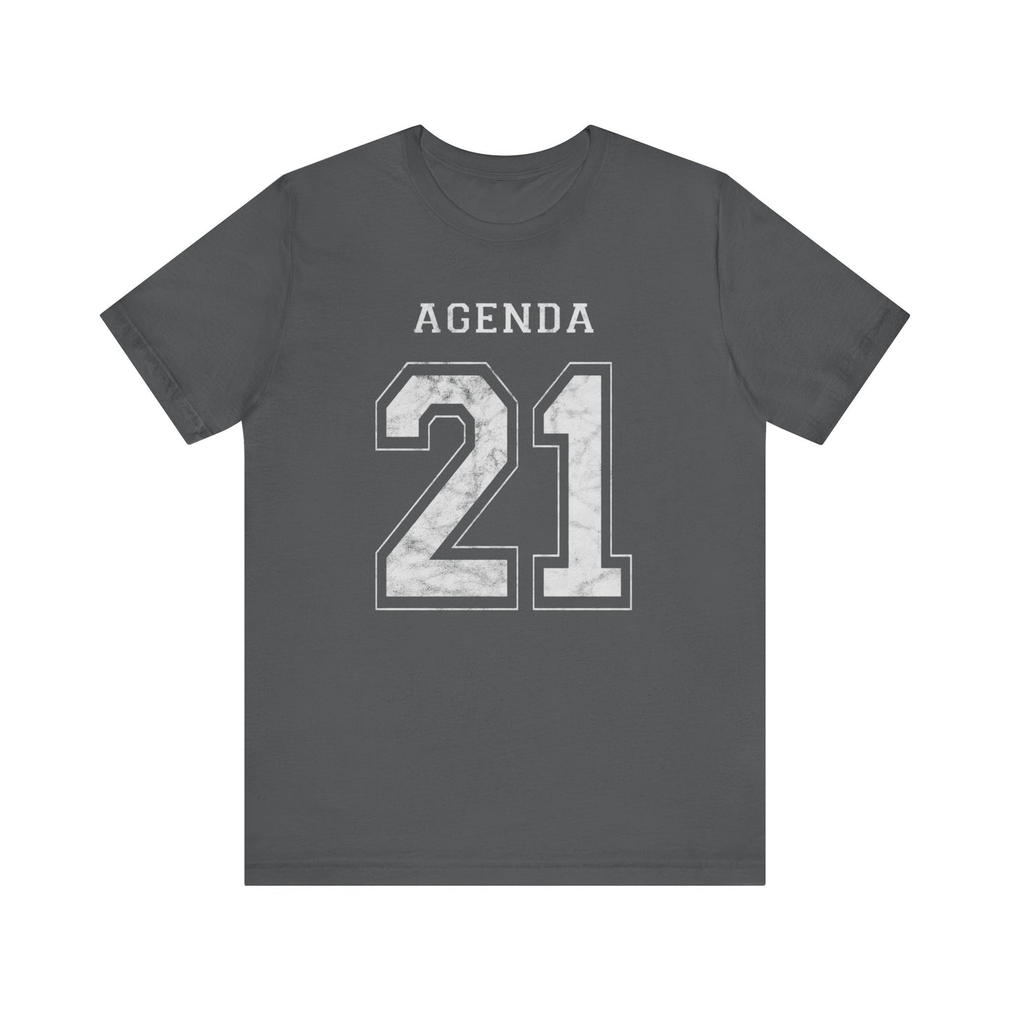 Agenda 21 Football Jersey Design Unisex Jersey Short Sleeve Tee