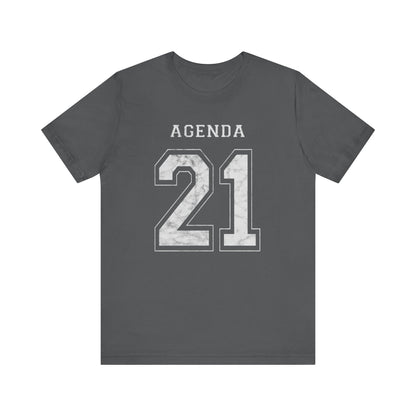 Agenda 21 Football Jersey Design Unisex Jersey Short Sleeve Tee