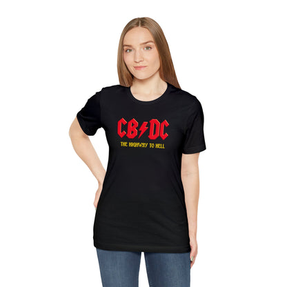 CBDC The Highway To Hell Unisex Jersey Short Sleeve Tee