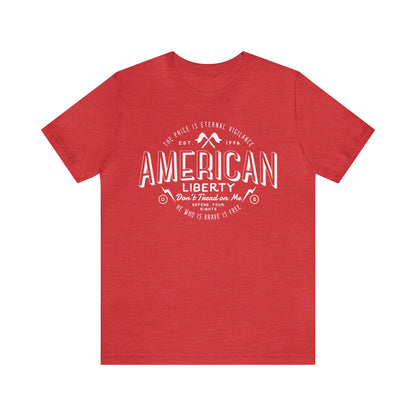 American Liberty Unisex Jersey Short Sleeve Tee