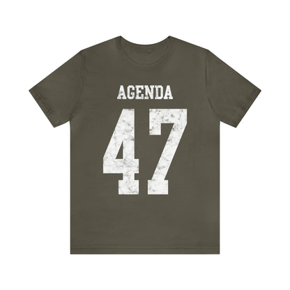 Agenda 47 Two-Sided Jersey-Style Unisex Jersey Short Sleeve Tee