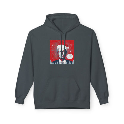 Klaus Schwab Yule Get Nothing And Be Happy Softstyle Fleece Hoodie